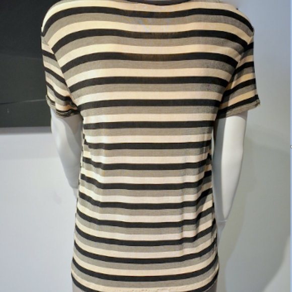 Vintage Mixie Stripe Liquid Jersey Tee - Picture 5 of 7